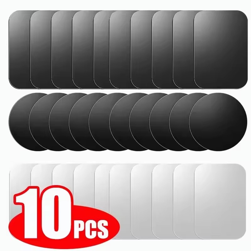 Phone Accessories Website - 5/10 個磁気金属プレートディスク自動車電話ホルダーステッカー磁気パッチステッカータブレット携帯電話車スタンドマウント用
