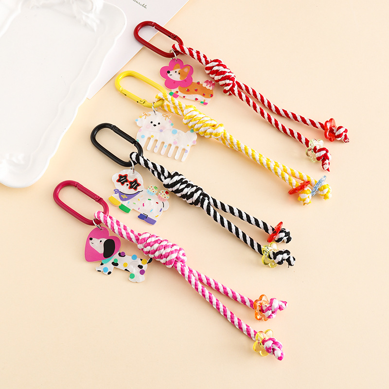 Ysl Phone Accessories - 電話用ストラップ、ドーパミンカラーのアクリル製ミニコーム（女性用）、可愛いバッグチャームキーホルダーアクセサリー、普段使い、パーティー、ギフト、夜の結婚式に