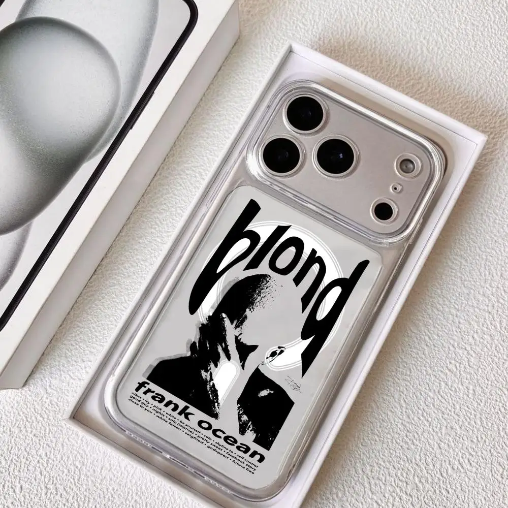 Phone Case Clear - シンガー・フランク・ブロンド・オーシャンズ ホットフォンケース iPhone 17 16 15