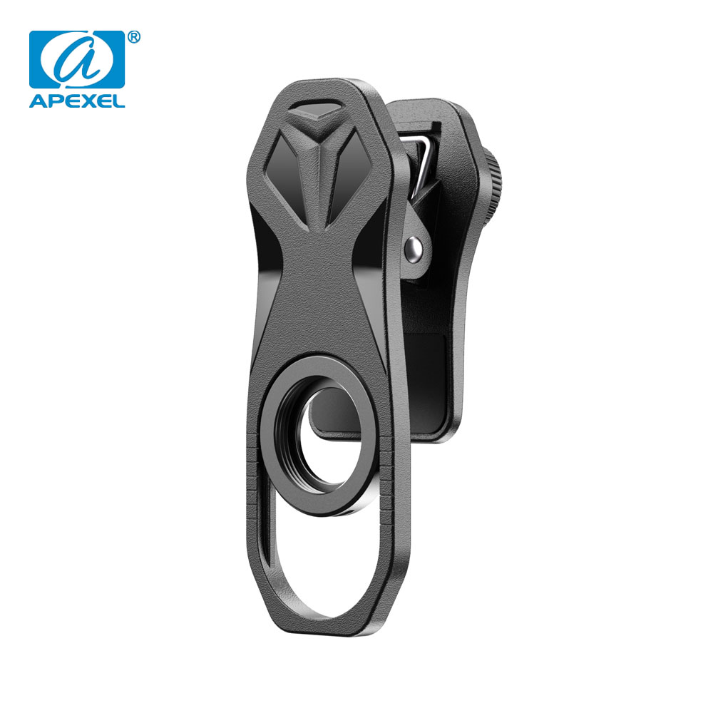 Lens Camera Clip - Apexel-望遠鏡レンズクリップ,17mmレンズクリップ,カメラレンズ,ユニバーサル,単眼,iPhone X,XS,Samsung,Xiaomi用