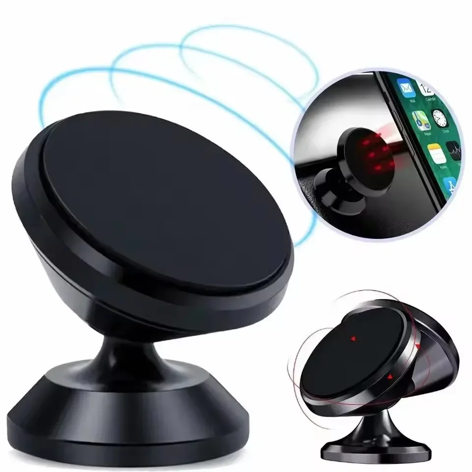 Phone Accessories Website - マグネット式車載携帯電話ホルダー マグネットマウント モバイル携帯電話スタンド GPSサポート iPhone 15