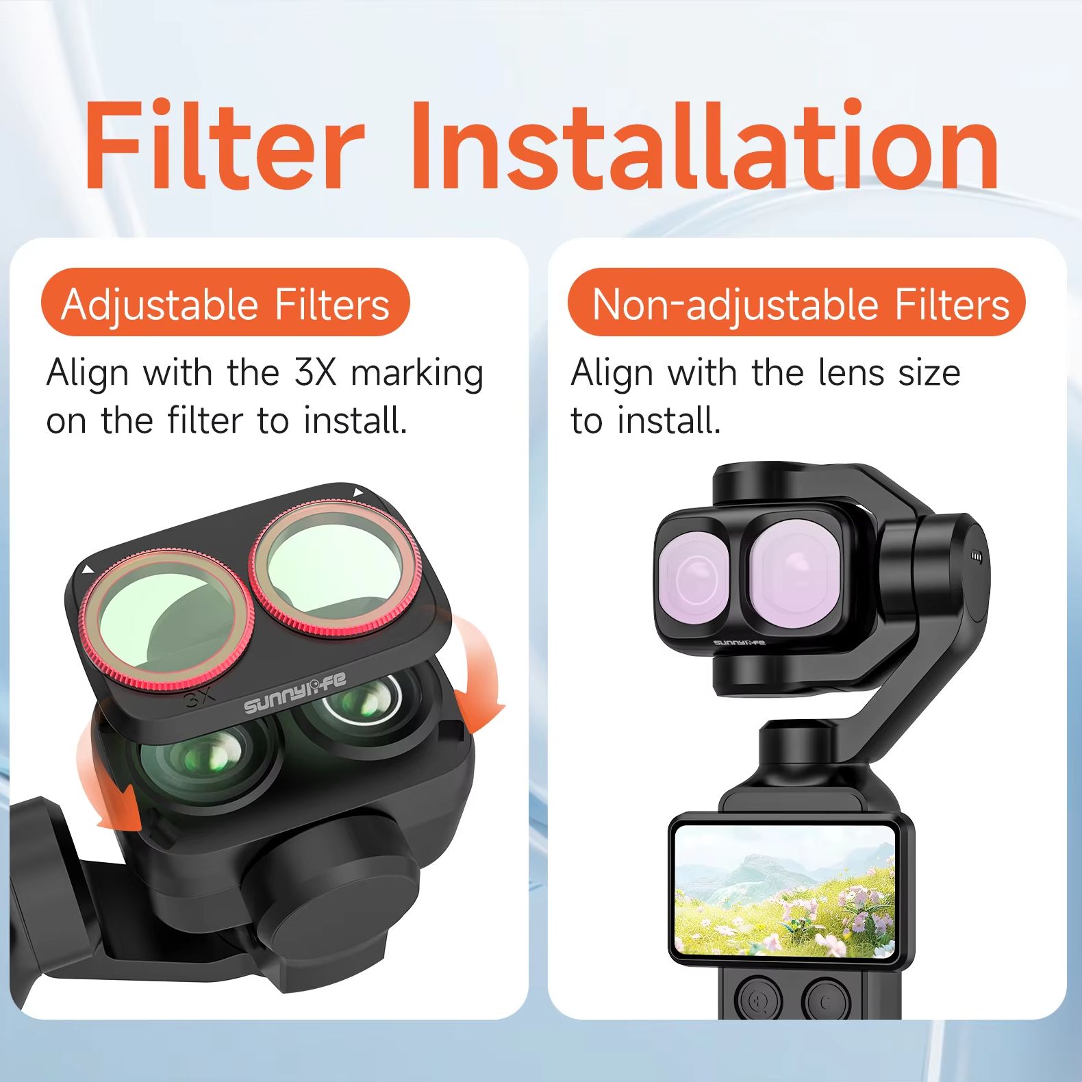 DJI Osmo Pocket 4P カメラ用レンズフィルタ - Lens Camera Clip のレビューと価格