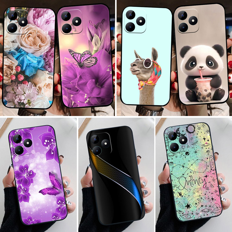 Realme 注 50 ケースかわいいファッションカバーシリ - Realme Note 50 のレビューと価格