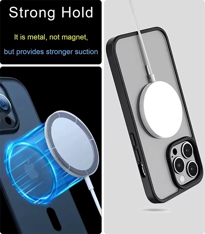 ユニバーサル磁気金属プレートリング Magsafe ワイヤレ - Phone Accessories Website のレビューと価格