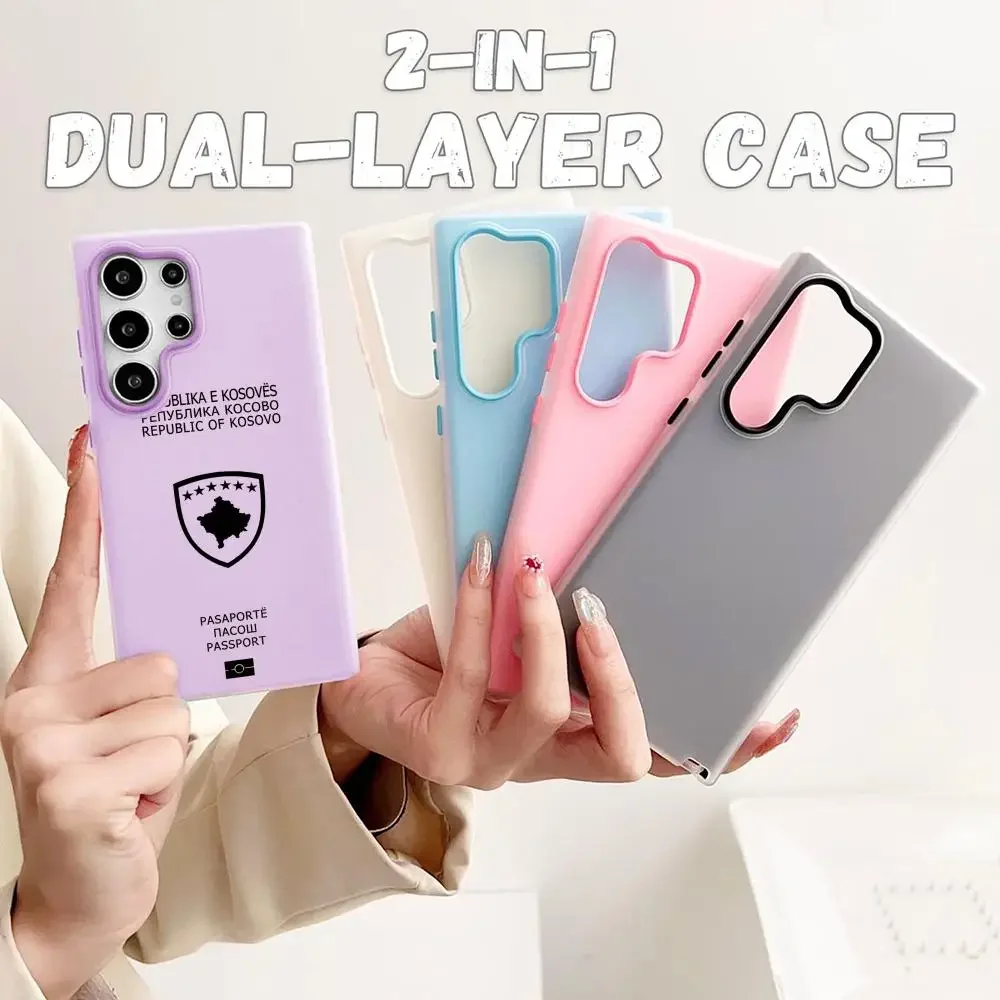 コソボパスポートロゴ入りスマホケース Samsung Gal - Phone Case Clear のレビューと価格