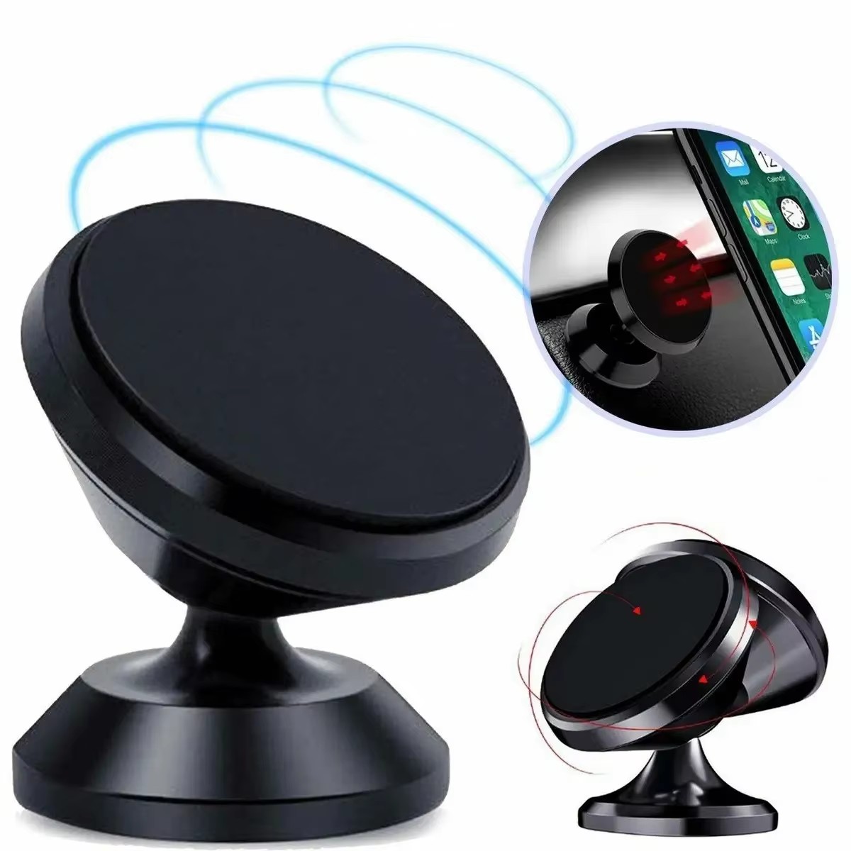 マグネット式車載携帯電話ホルダー マグネットマウントブラケッ - Phone Accessories Website のレビューと価格