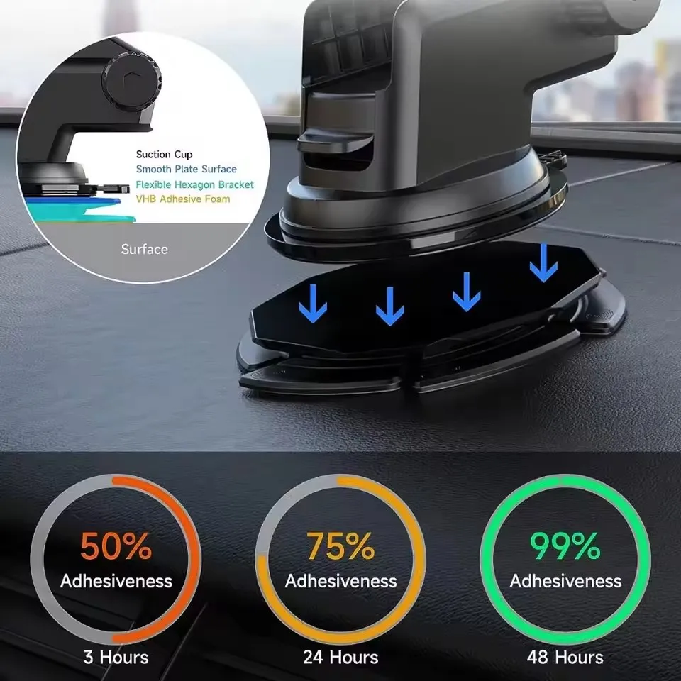 柔軟なシリコン製ダッシュボードクッション 強力なフィッティン - Phone Accessories Website のレビューと価格