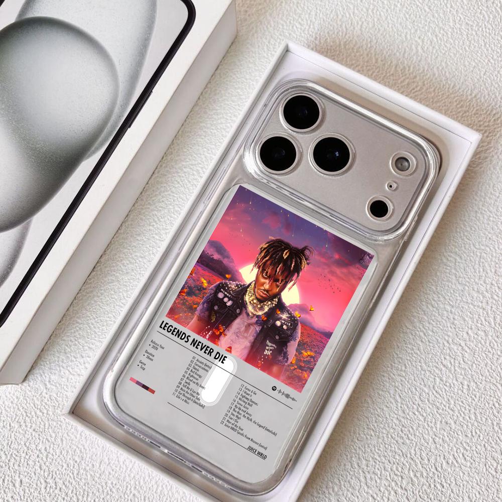 J-Juice WRLDシンガーアルバムスマホケース iPh - Phone Case Clear のレビューと価格