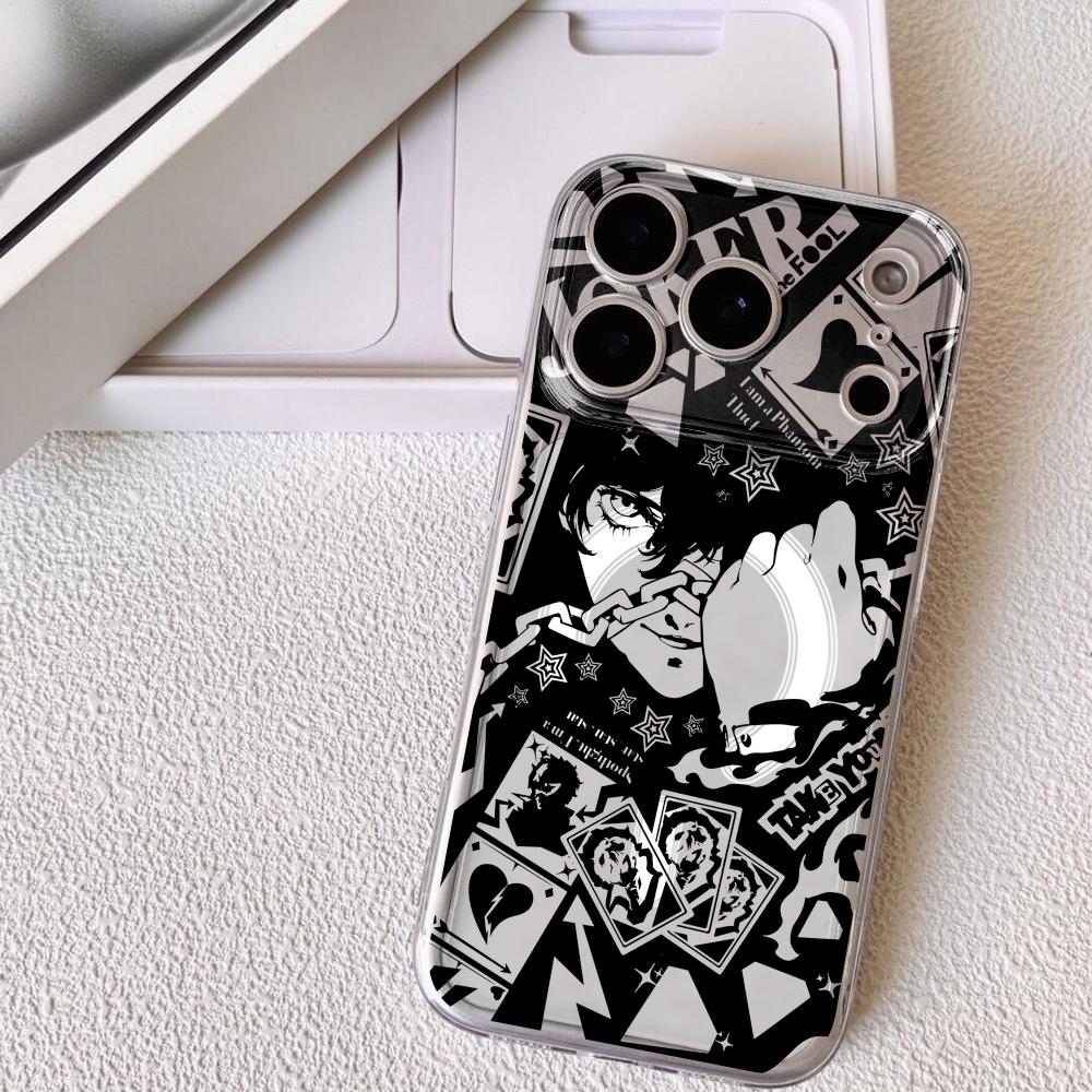 ゲームP-Persona 5 スマホケース マグネット式クリ - Phone Case Clear のレビューと価格