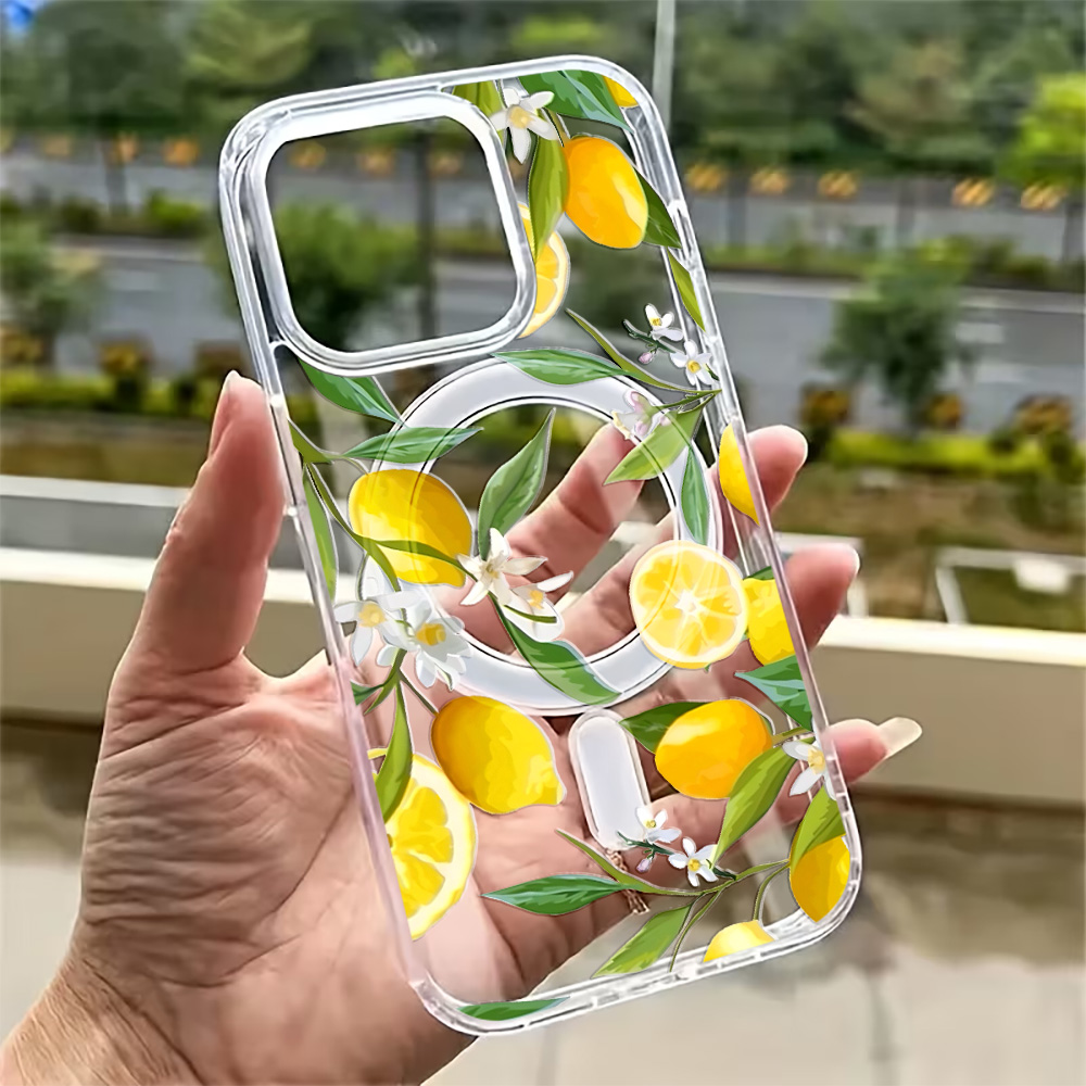 夏のレモン柄iPhoneケース iPhone 17 16 1 - Phone Case Clear のレビューと価格