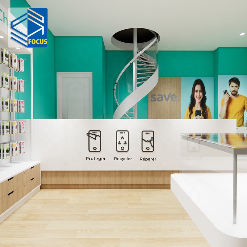 携帯電話アクセサリー展示店 電話キャビネット 携帯ショップ内 - Phone Accessories Design Shop のレビューと価格